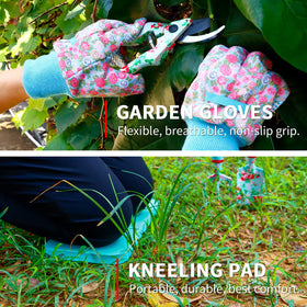JUMPHIGH blue pruning shears for clean cuts of stems.