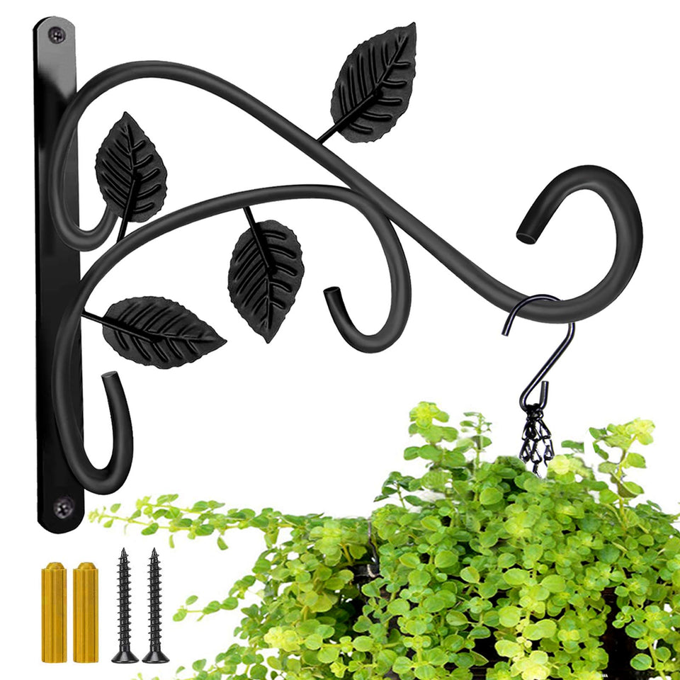 JUNBEI leaf-shaped bracket enhances retro style for elegant displays.
