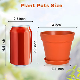 June Fox plastic pot is sturdy and weather-resistant for long-lasting use