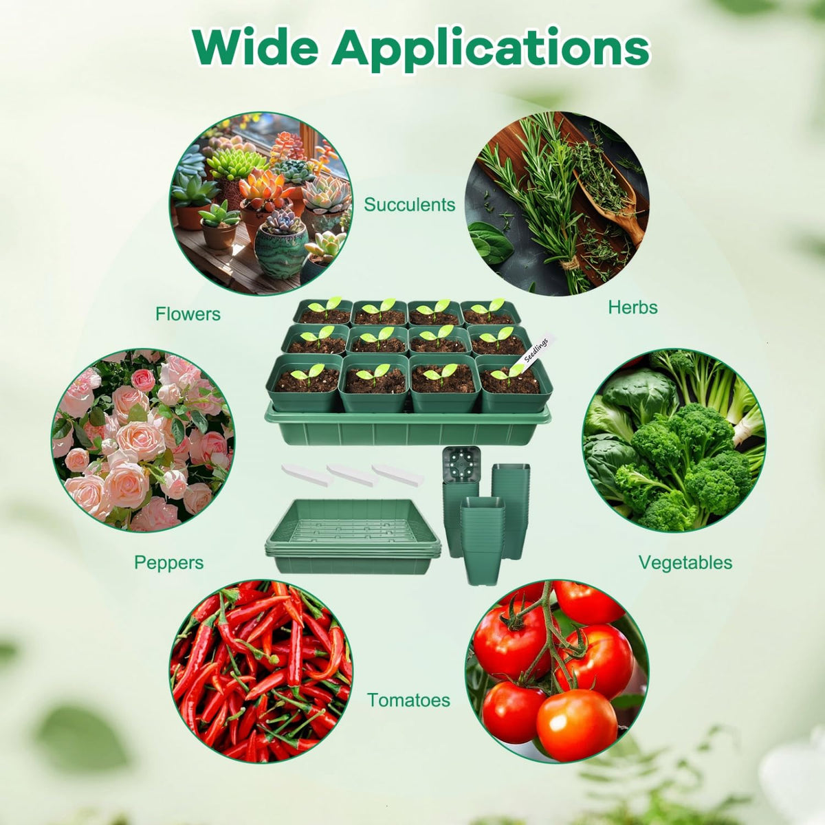 June Fox gardening kit suits vegetables and flowers for easy planning.