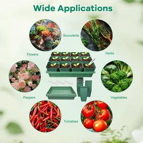 June Fox gardening kit suits vegetables and flowers for easy planning.