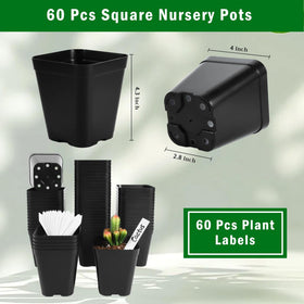 June Fox nursery pots feature stackable design for easy storage after cultivation