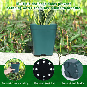 June Fox nursery pot kit includes 100 pots and plant labels for organization