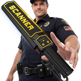 Junforbs handheld metal detector wand detects hidden metals quickly