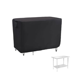 Jungda 36x24 outdoor prep table cover with waterproof coating protecting from rain