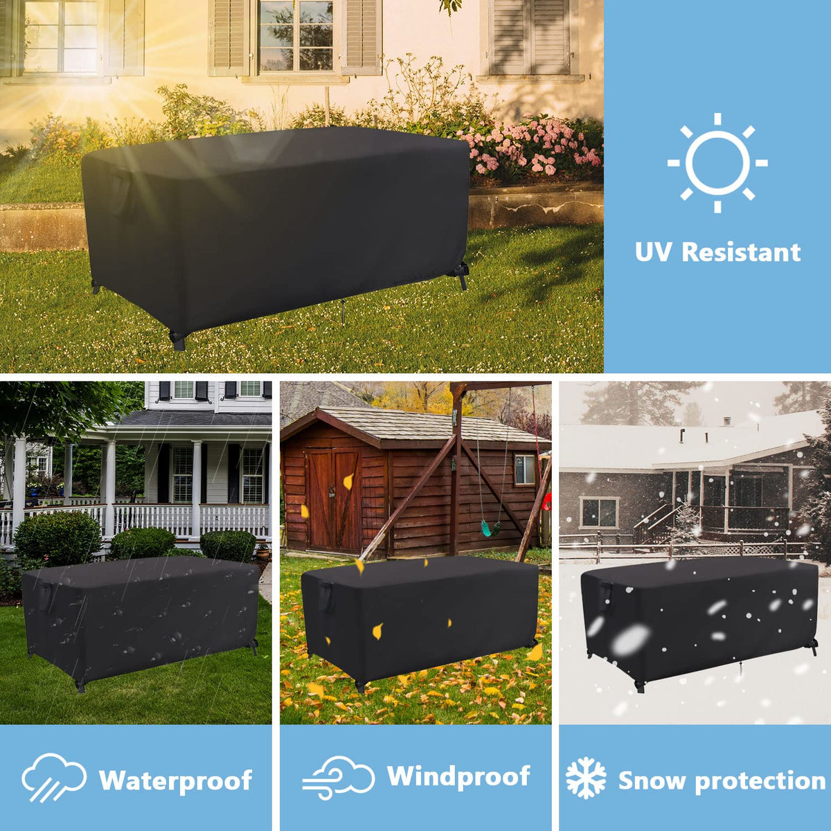 Jungda all-season protection against sun dust and snow