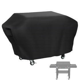 Jungda grill cover for Blackstone 30-inch, front view, protects griddle from rain and dust.