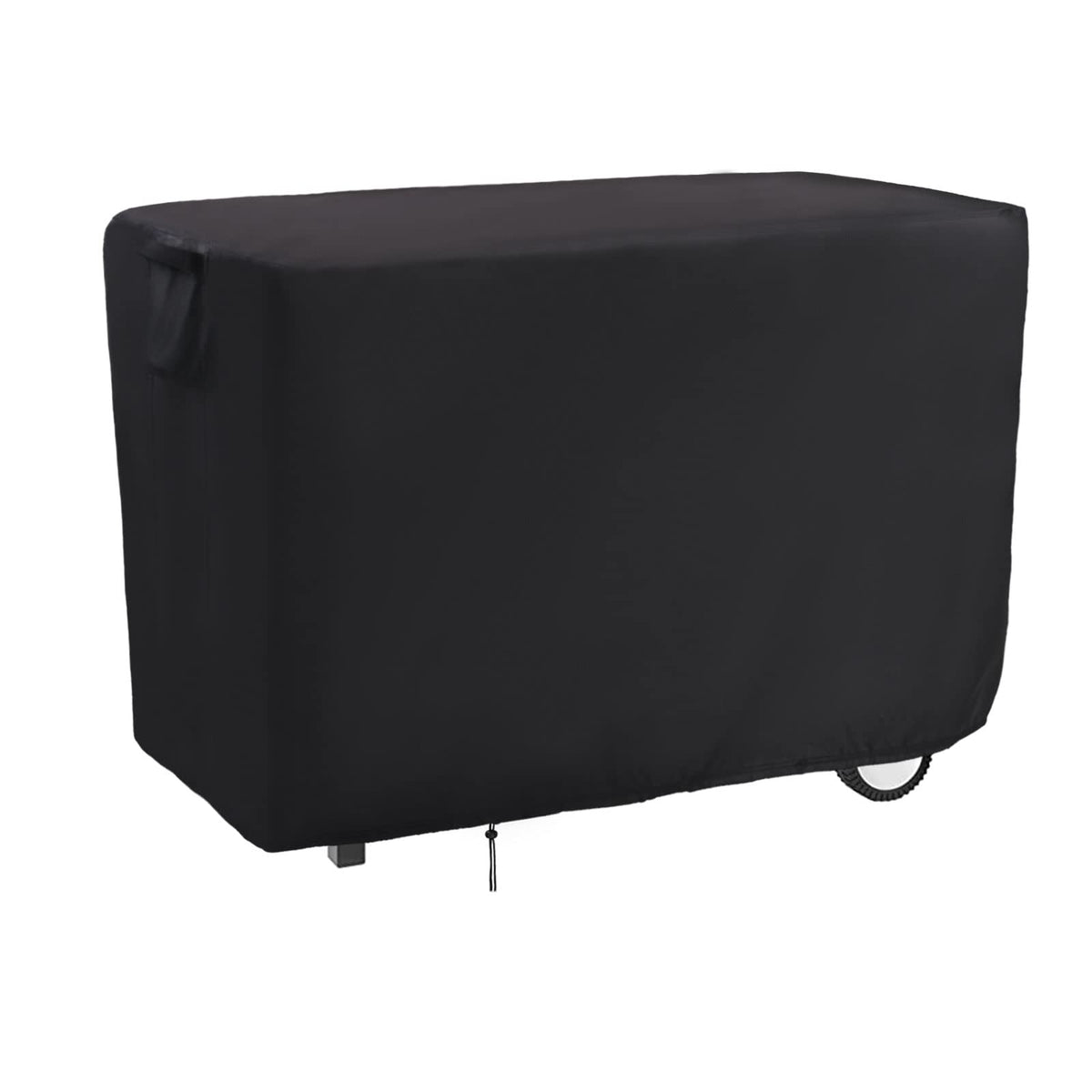 Jungda Outdoor Prep Table Cover on Royal Gourmet cart protects against rain and sun.