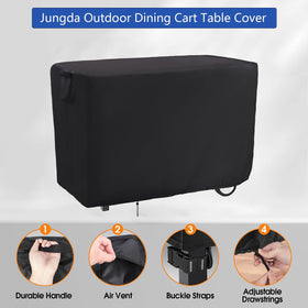 Jungda windproof bottom with drawstring and velcro anchors the cover.