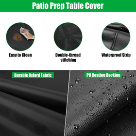 Windproof design with drawstring and Velcro bottom keeps Jungda cover secure outdoors