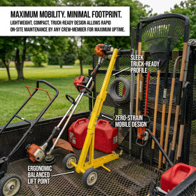 Universal 2-inch tooth and optional 3-inch upgrade for many mowers on Jungle Jack V2.