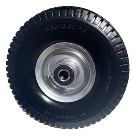 Jungle Jim's Jungle Wheels on-sulky tires provide steady grip on rough terrain