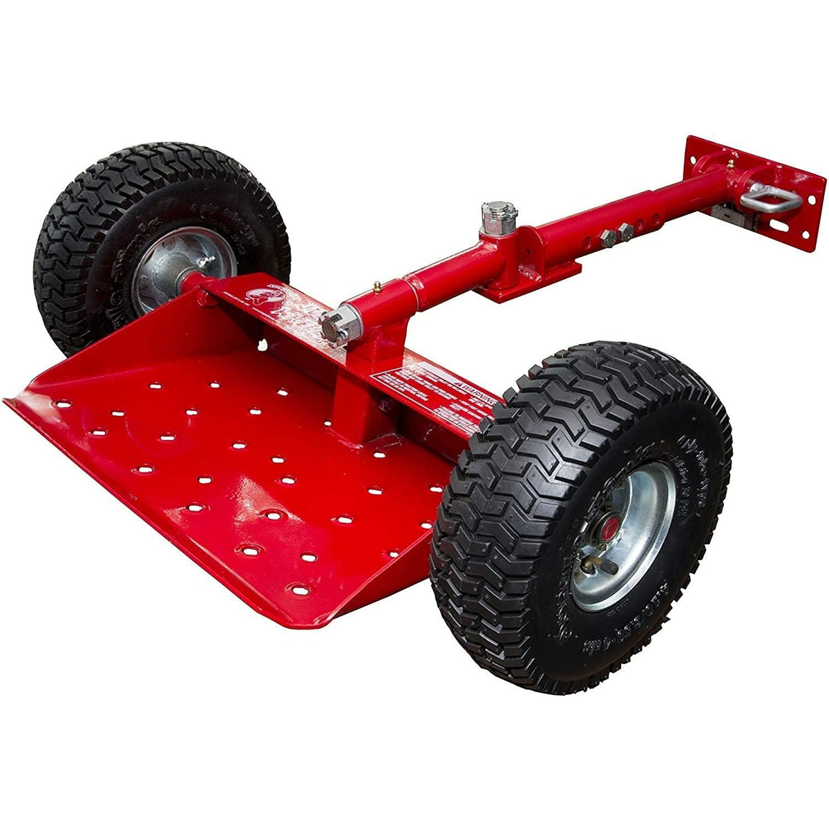 Folded Hook Up keeps space-efficient storage on trailers.