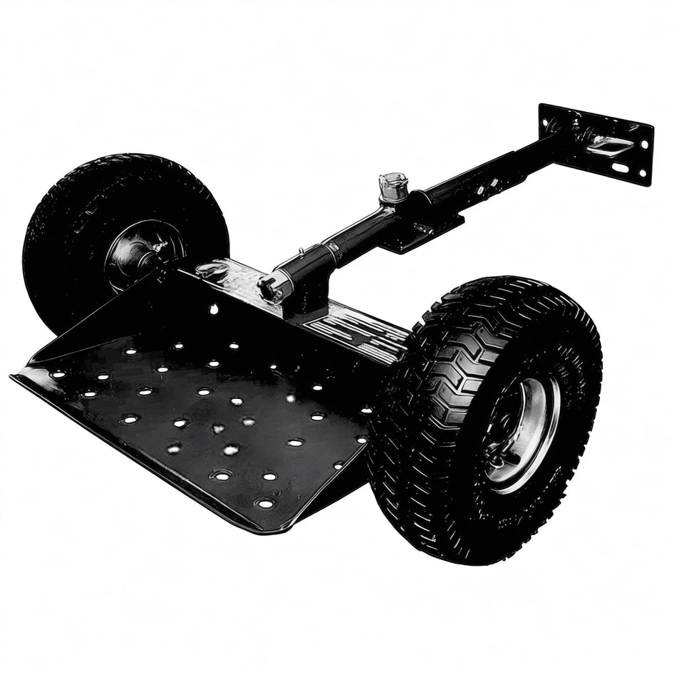 Jungle Jim's Jungle Wheels Black Edition side view highlights stability and efficiency.