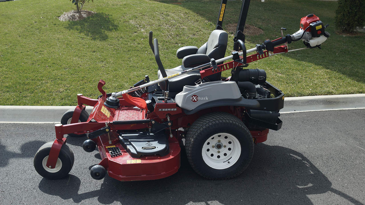 Jungle Jim’s ZTR-TR adjustable mounting fits most mowers