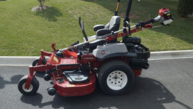 Jungle Jim’s ZTR-TR adjustable mounting fits most mowers