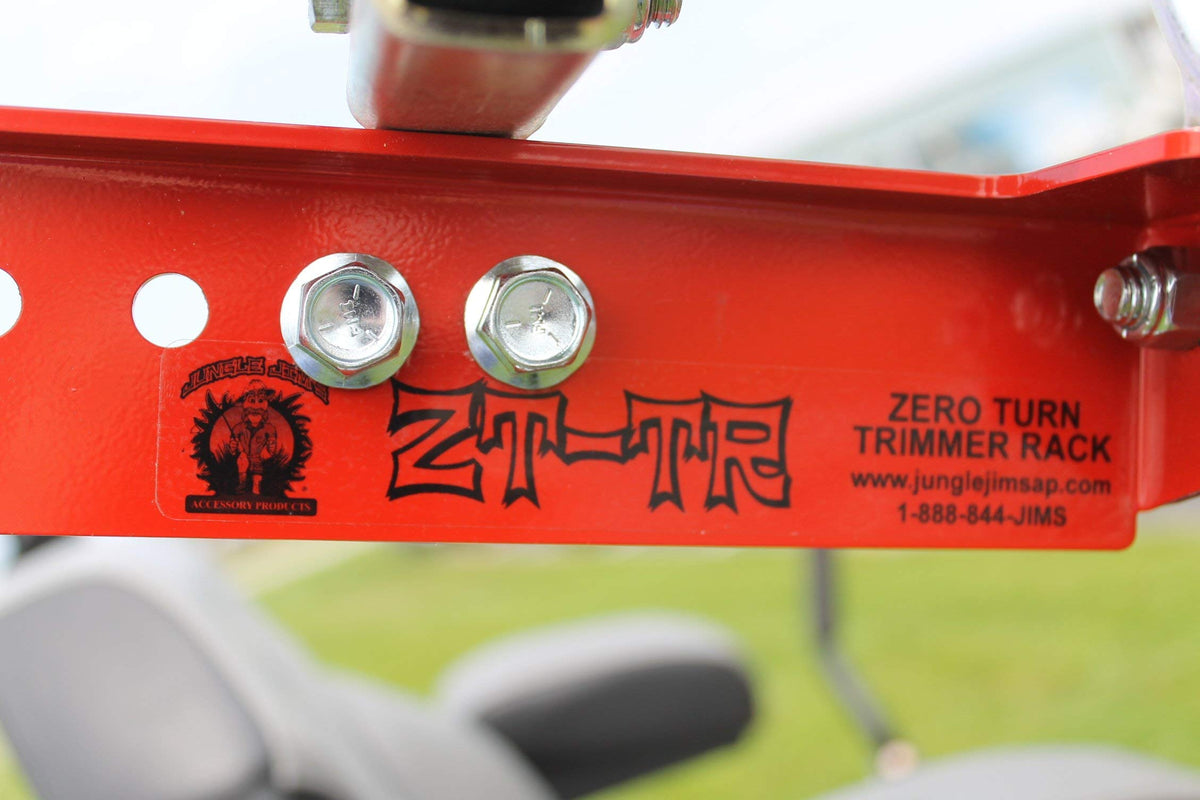 Jungle Jim’s ZTR-TR easy installation with included hardware on a mower