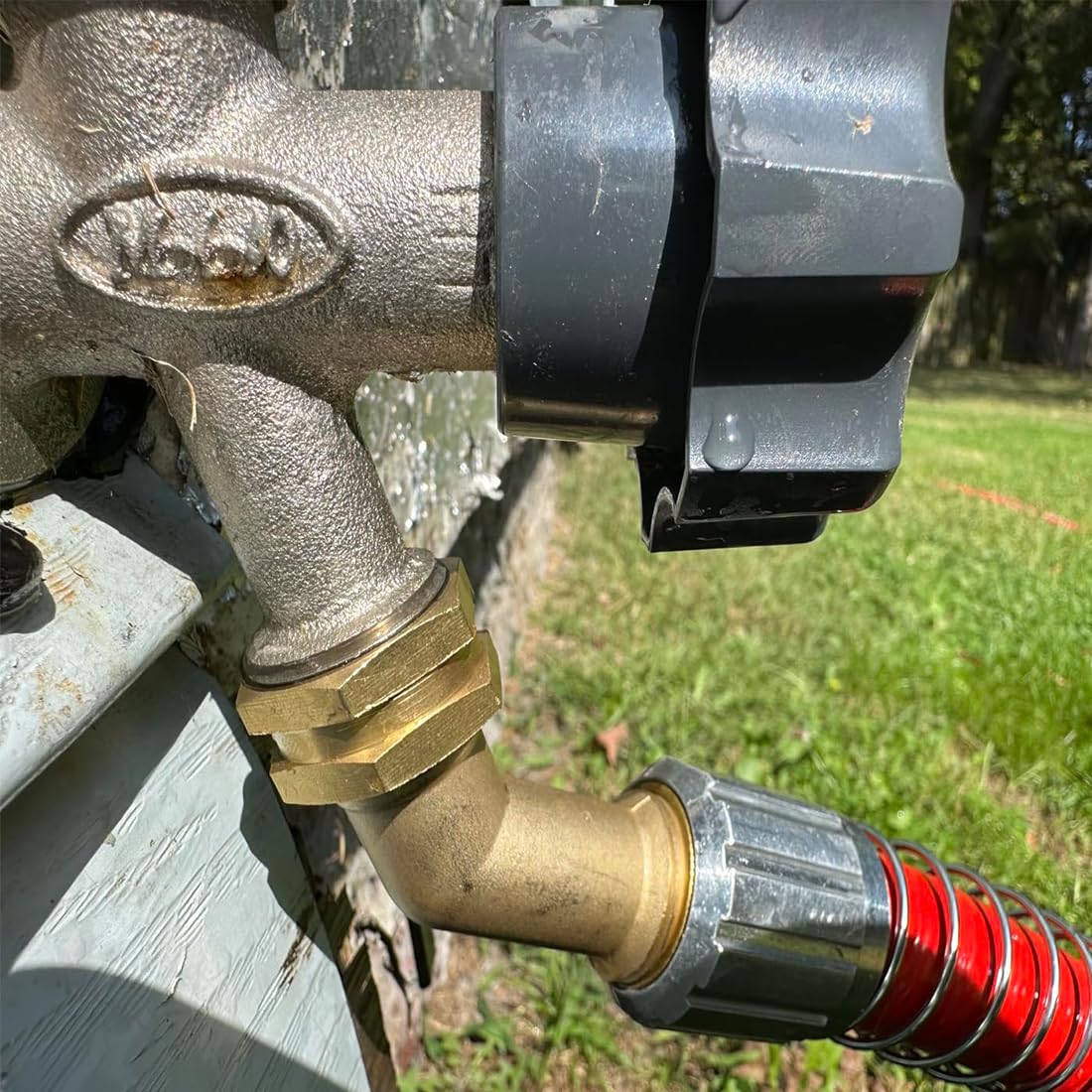 JUNHOME PTFE tape included ensures secure, watertight connections