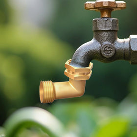 JUNHOME solid brass elbow fittings built for outdoor durability and long service.