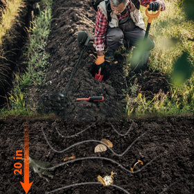 JuniHo detector ideal for beach and forest exploration adventures.