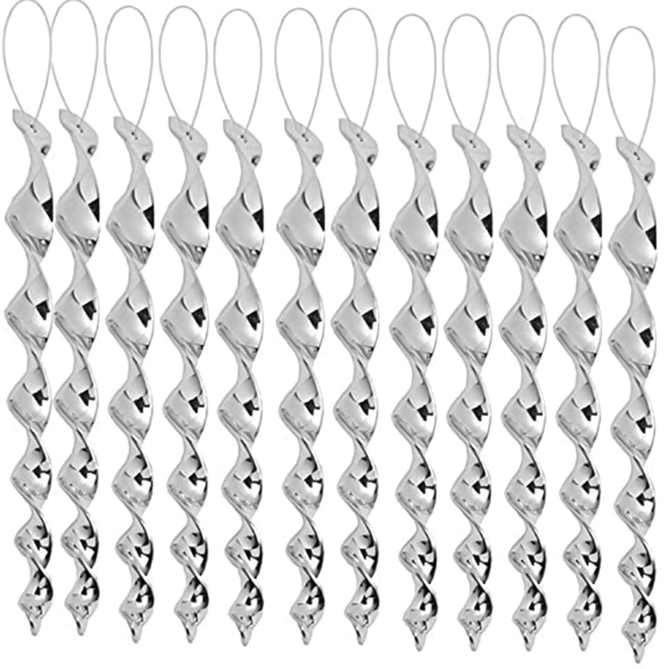 JUNIQUTE bird wind twisting scare rods reflect light to deter birds outdoors