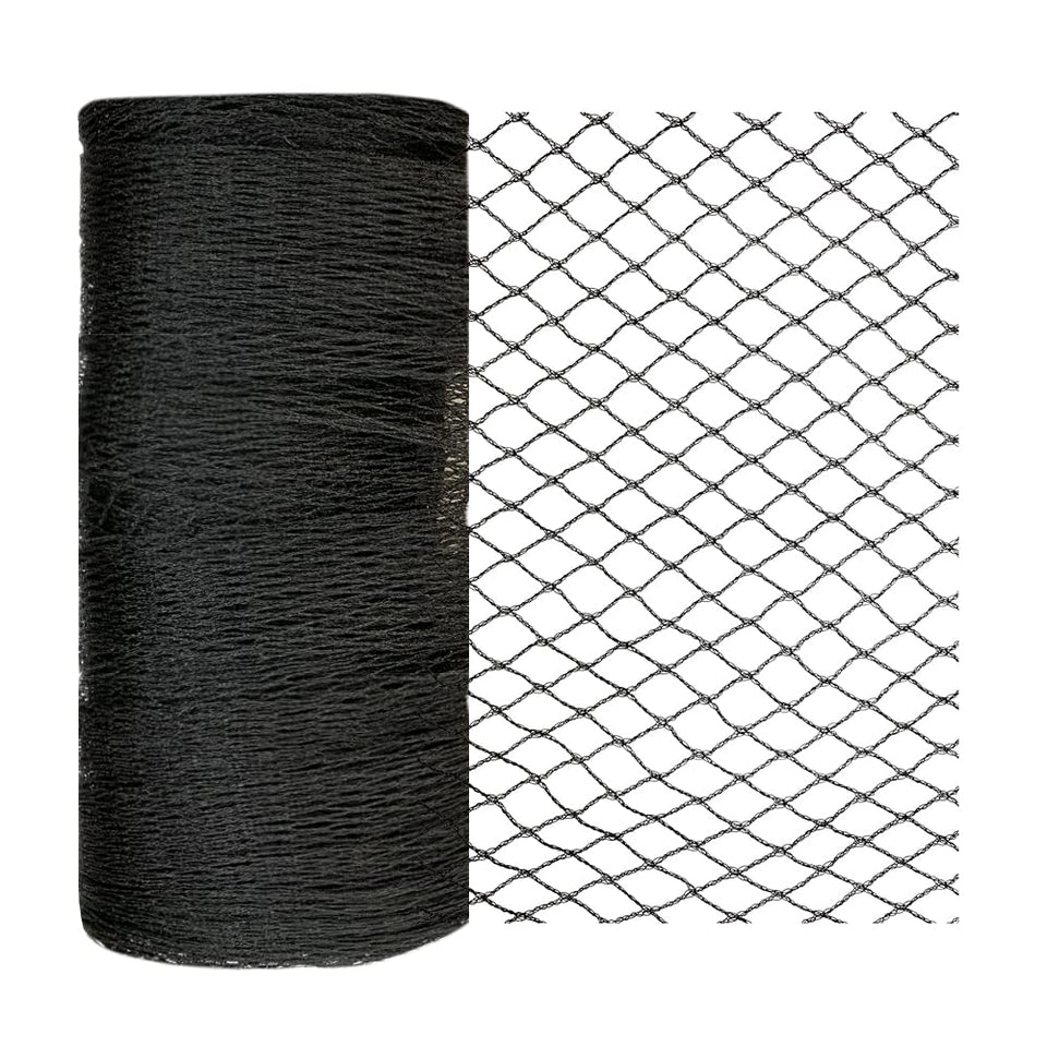 Junkogo Bird Netting 7.5x100 ft protects crops from birds while letting you water without removal.