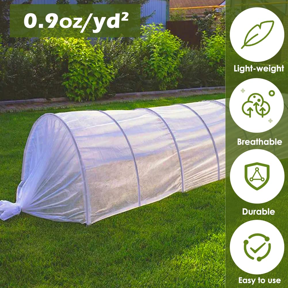 JUNKOGO reusable winter plant cover providing breathable outdoor protection