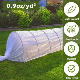 JUNKOGO reusable winter plant cover providing breathable outdoor protection