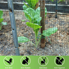 JUNKOGO weather-resistant fence netting stands up to sun and rain