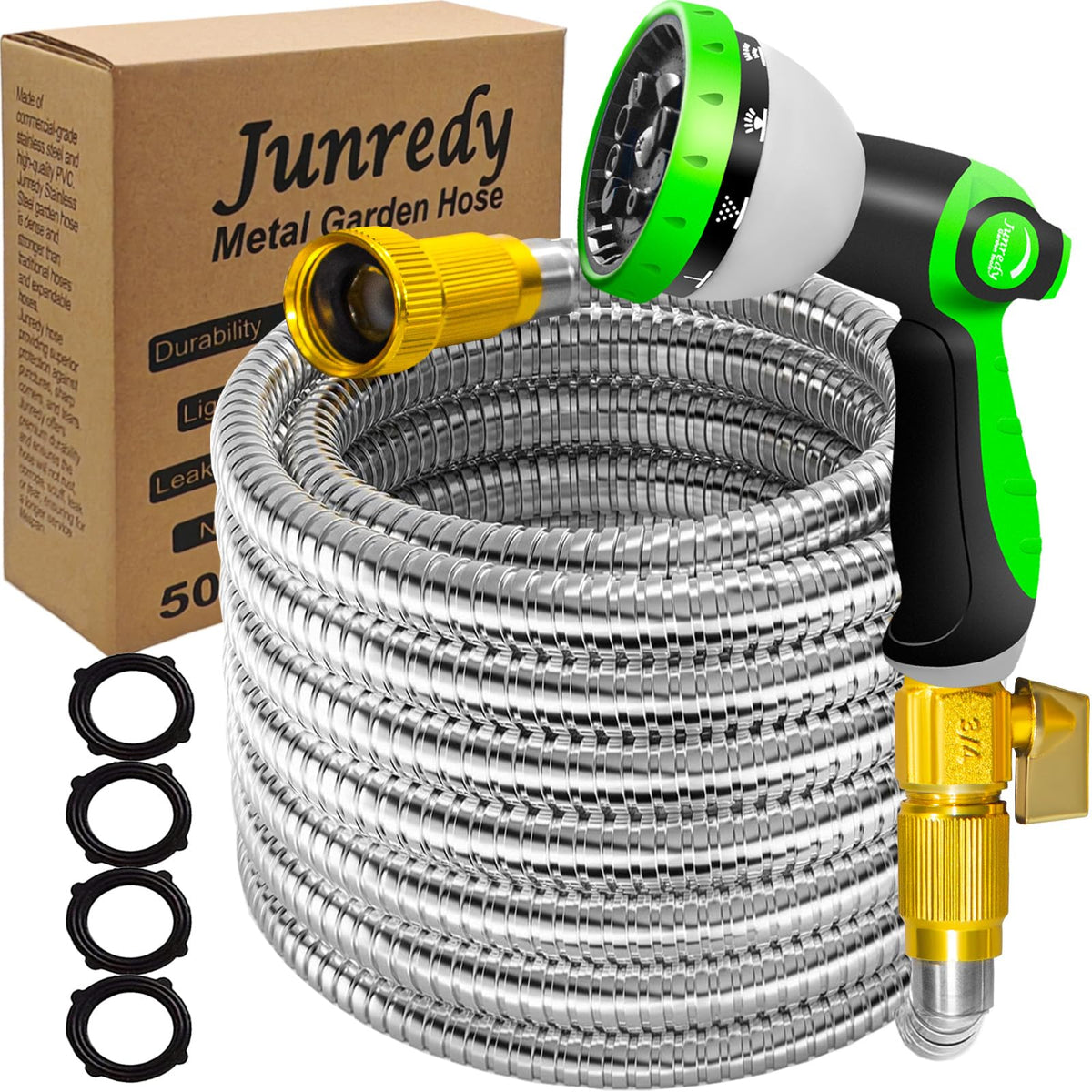 Junredy extendable setup to reach up to 200ft across the yard.