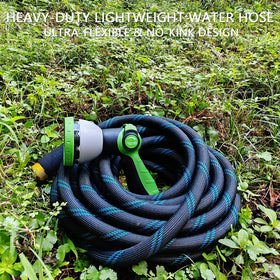 Junredy hose with 3/4-inch fittings ensures secure connections and fewer leaks.