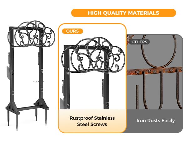 JUNYIYOUO detachable design enables simple storage after use.
