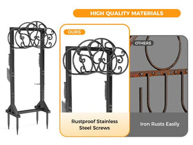 JUNYIYOUO detachable design enables simple storage after use.
