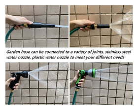 JUNZHIDA 1/2 inch hose supports various fluids with up to 6 PSI working pressure.