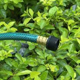 Durable abrasion-resistant construction keeps hoses lasting through outdoor watering sessions.