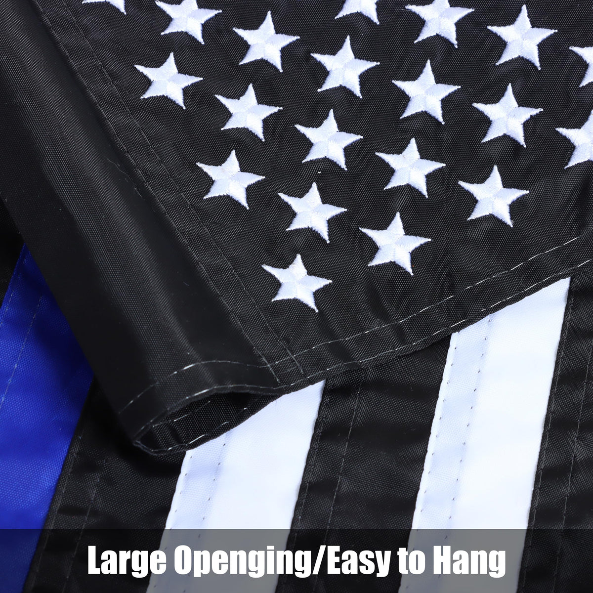 JUSHEN 12x18 flag ideal for patios, porches, and yards