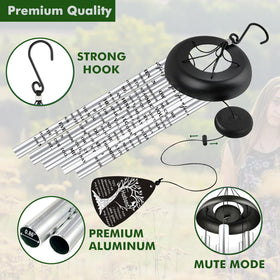 Just For Wind outdoor memorial wind chimes suitable for balcony for tranquil moments