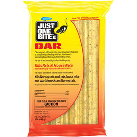 Just One Bite II eight individually wrapped bars maintain freshness for reuse.