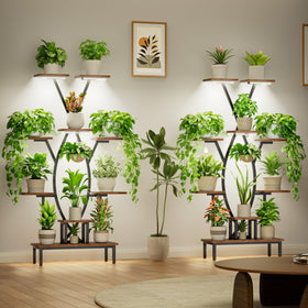 JUSTOGO corner space-saving design optimizes room and plant care.
