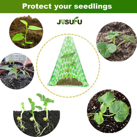 JUSUFU garden cloche guards plants from frost while encouraging steady growth