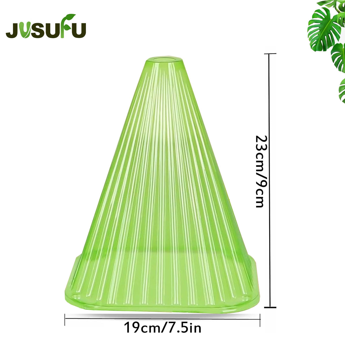 JUSUFU garden cloche reusable PVC for sustainable gardening