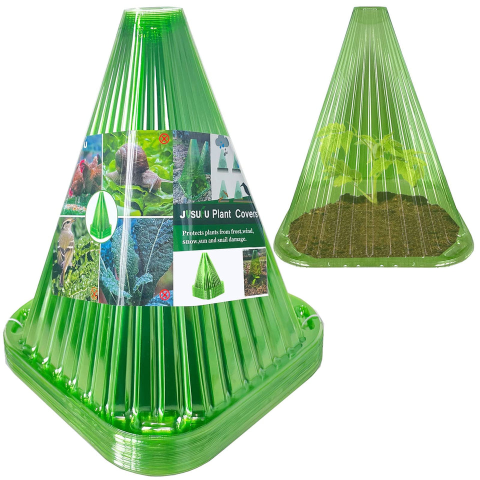 JUSUFU garden cloche for seedling protection shields young plants from pests