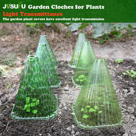 JUSUFU garden cloche top ventilation supports airflow and reduces moisture buildup
