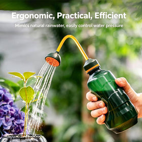 JUSUFU hand-held ergonomic grip watering can for easy daily care.