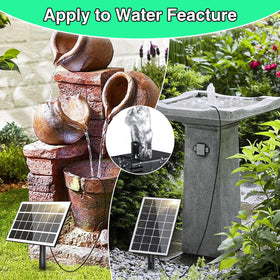 JuTai eight-nozzle kit offers diverse water patterns for bird baths.