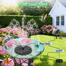 JuTai seven-nozzle diffuser array offering multiple water styles for gardens.