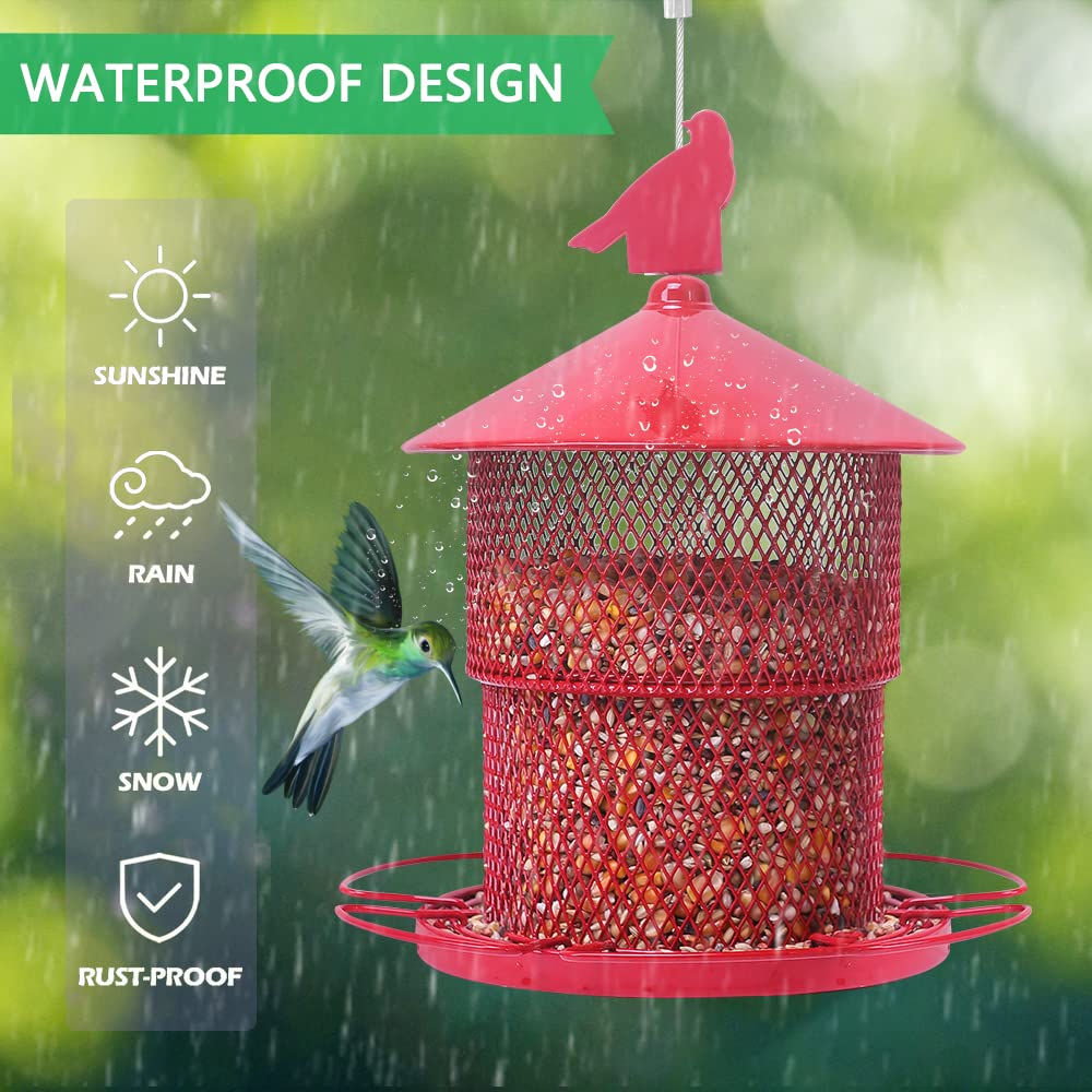 JUTYAST top-refill design makes quick seed checks effortless during garden visits.