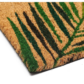 Juvale spacious 30x17 door mat fits patios, porches, and entryways.