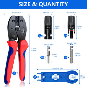 JUYLTOOL two spanner wrenches help tighten connectors firmly