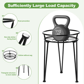 Jvtoo indoor-outdoor plant stand fits balcony or living room spaces with style.
